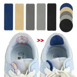 6pcs Sports Shoe Patches Shoes Damaged Side Edges Inner lining Sticker Shoe Heel Wear Repair Patch Foot Care products