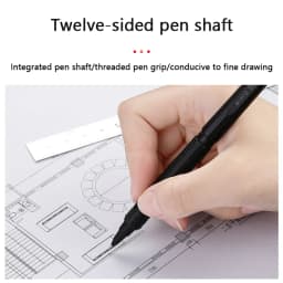 Pentel Orenznero Metal Automatic Pencil 0.5/0.3/0.2mm Continuous RefillTelescopic Tip Oreo lapiseira profissional art supplies