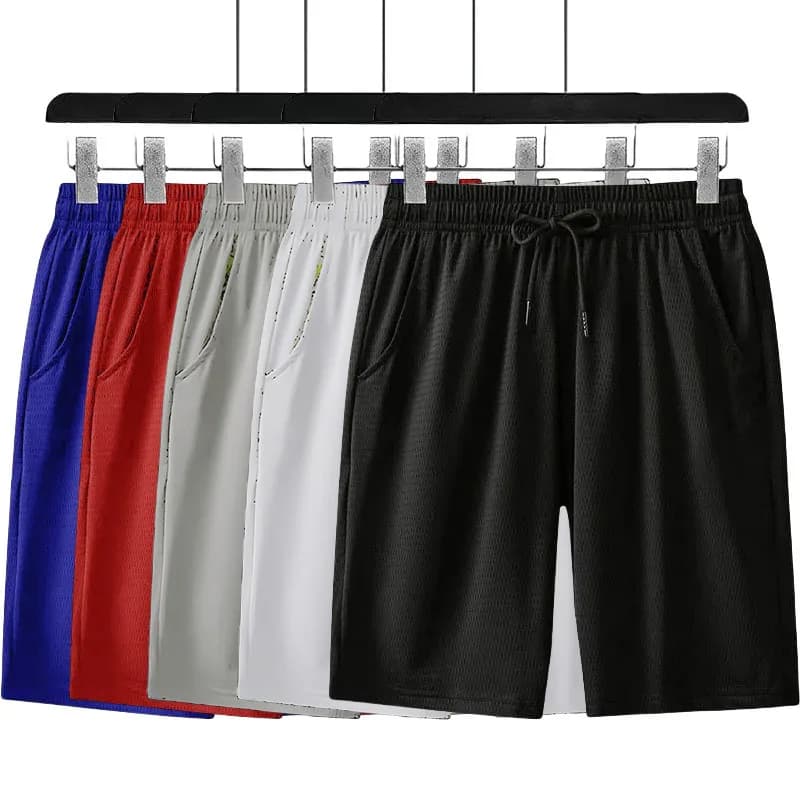 2025 NEW Fitness sports Shorts Man Summer Gyms Workout Male Breathable Mesh shorts Quick Dry Beach Short Pants men Sportswear