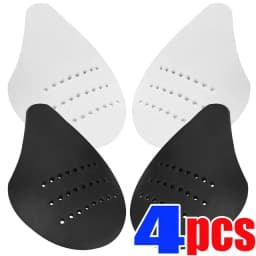 4/2Pcs Anti Wrinkle EVA Shoe Shield Sneaker Anti Crease Support Shield Toe Cap Sturdy Holder Shoes Toe Anti Foot Squeezing Care