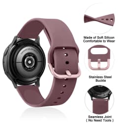20mm 22mm Silicone Band For Garmin Venu 3 2 Plus Sq Sq2/Forerunner 265 255 M 245 645 158 165 55/Vivoactive 5 4 3 Sports Bracelet