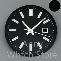 NH05 24.5mm Women Watch Dial Hand Set White Green Red Sky Biue Pink Gold Rose Gold Dial Fit NH05 Movement For Lady Watch