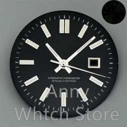 NH05 24.5mm Women Watch Dial Hand Set White Green Red Sky Biue Pink Gold Rose Gold Dial Fit NH05 Movement For Lady Watch