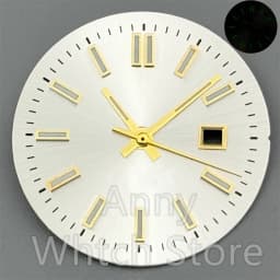 NH05 24.5mm Women Watch Dial Hand Set White Green Red Sky Biue Pink Gold Rose Gold Dial Fit NH05 Movement For Lady Watch