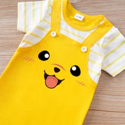 Newborn Baby Clothes Animal-YellowDogPrint Fashion Infant Jumpsuit Toddler Short Sleeve One-piece Pajamas Bodysuit Summer Romper
