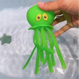Squeezing water octopus decompression toy bathtub bath toy decoration summer swimming pool children's water play toys 