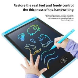 16/20inch LCD Drawing Board Writing Tablet Montessori Learning Educational Toys Kids Large Graffiti Magic Handwriting Blackboard