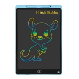 16/20inch LCD Drawing Board Writing Tablet Montessori Learning Educational Toys Kids Large Graffiti Magic Handwriting Blackboard