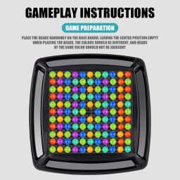 Parent Child Interaction, Happy Rainbow, Fun Game, Chessboard, Toys, Logic, Focus, Children'S Cognitive And Thinking Training