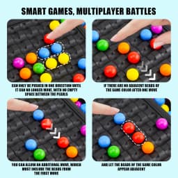 Parent Child Interaction, Happy Rainbow, Fun Game, Chessboard, Toys, Logic, Focus, Children'S Cognitive And Thinking Training