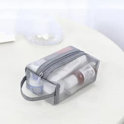 Bag Toiletry Bag Large Capacity Fashion Handbag Skin Care Storage Bag Women Cosmetic Bag Korean Storage Bag Zipper Makeup Bag