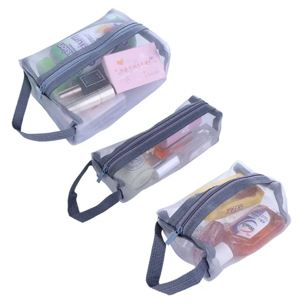Bag Toiletry Bag Large Capacity Fashion Handbag Skin Care Storage Bag Women Cosmetic Bag Korean Storage Bag Zipper Makeup Bag