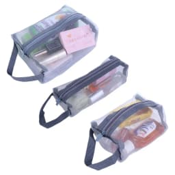 Bag Toiletry Bag Large Capacity Fashion Handbag Skin Care Storage Bag Women Cosmetic Bag Korean Storage Bag Zipper Makeup Bag
