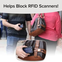 Wallets 4 RFID Blocking Wallet for Men with Removable Money Clip - Slim, Secure and Crush Resistant