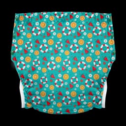 Breathable Adult Cloth Diaper Waterproof Old Man's Diaper Pants Reusable Diapers Trouser Pocket Anti-leak Breathable Nappy Pads