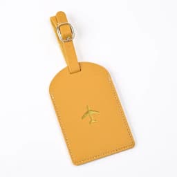 1pc Thicken PU Hot Stamping Aircraft Boarding Pass Luggage Tag Suitcase Name Label Travel Tags Luggage Tags Travel Accessories