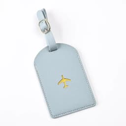 1pc Thicken PU Hot Stamping Aircraft Boarding Pass Luggage Tag Suitcase Name Label Travel Tags Luggage Tags Travel Accessories