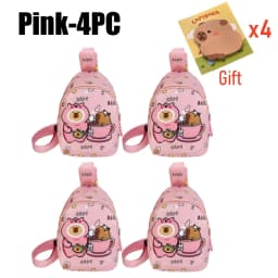 Cute Capybara Shoulder Bag Mini Storage Bag Cartoon Chest Bag Home Decoration Messenger Bag Coin Purse for Kids