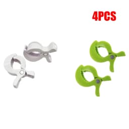 2/4PCS Baby Stroller Clamp Alligator Clip Pram Peg Portable Stroller Hook Baby Car Seat Clips Toddler Baby Stroller Accessories