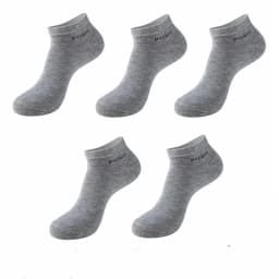 5Pairs/Lot Men's Bamboo Fiber Socks High Quality Business Casual Comfort Breathable Anti-bacterial Deodorant Men's Ankle Socks