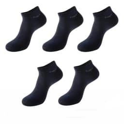 5Pairs/Lot Men's Bamboo Fiber Socks High Quality Business Casual Comfort Breathable Anti-bacterial Deodorant Men's Ankle Socks