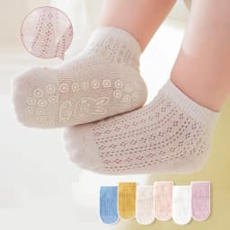 6Pairs/Lot Toddler Kid Girls Sock Korean Rabbit Print Babys Girls Anti-slipping Socks Soft Breathable Indor Non-slip Floor Socks