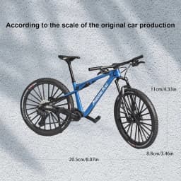 Vintage Metal Mountain Bike Model Desktop Mini Alloy Classic Bicycle Toy Die-Cast Finger Model Home Decoration