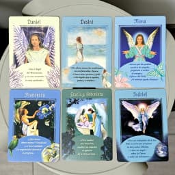44 Pcs Oracle Cards Messages From Your Angels 10.4*7.3cm - What Your Angels Want You To Know Cards In Spanish Language