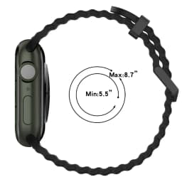 Strap for Apple Watch Ultra 2 49mm 45mm 44mm 42mm 38mm 41mm 40mm Silicone Ocean belt for iWatch series 10 9 8 7 se 5 4 3 Correa