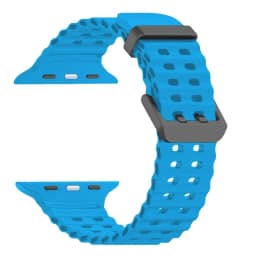 Strap for Apple Watch Ultra 2 49mm 45mm 44mm 42mm 38mm 41mm 40mm Silicone Ocean belt for iWatch series 10 9 8 7 se 5 4 3 Correa