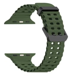 Strap for Apple Watch Ultra 2 49mm 45mm 44mm 42mm 38mm 41mm 40mm Silicone Ocean belt for iWatch series 10 9 8 7 se 5 4 3 Correa