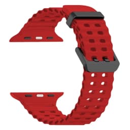Strap for Apple Watch Ultra 2 49mm 45mm 44mm 42mm 38mm 41mm 40mm Silicone Ocean belt for iWatch series 10 9 8 7 se 5 4 3 Correa