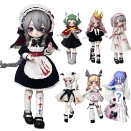 In Stock Nyssa Eerie Nightmare Series 1/12 Bjd Movable joint doll Blind Box Mystery Box Kawaii Action Anime Figure Toys Gift
