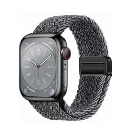 Nylon Braided Band Strap Compatible For Apple Watch S10 46mm 44mm 40mm 45mm 49mm 41mm 38mm iWatch series se 10 7 3 5 6 8 9 Ultra