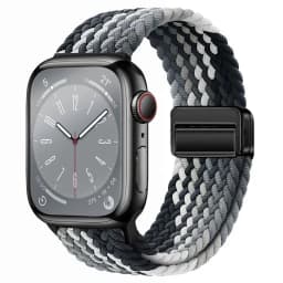 Nylon Braided Band Strap Compatible For Apple Watch S10 46mm 44mm 40mm 45mm 49mm 41mm 38mm iWatch series se 10 7 3 5 6 8 9 Ultra