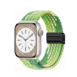 Nylon Braided Band Strap Compatible For Apple Watch S10 46mm 44mm 40mm 45mm 49mm 41mm 38mm iWatch series se 10 7 3 5 6 8 9 Ultra