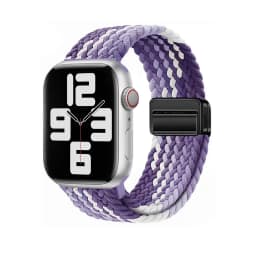 Nylon Braided Band Strap Compatible For Apple Watch S10 46mm 44mm 40mm 45mm 49mm 41mm 38mm iWatch series se 10 7 3 5 6 8 9 Ultra