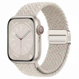 Nylon Braided Band Strap Compatible For Apple Watch S10 46mm 44mm 40mm 45mm 49mm 41mm 38mm iWatch series se 10 7 3 5 6 8 9 Ultra