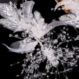 2Pcs Fashion  Handmade Veil Beads Hairgrips For Women Bride Wedding Clips Hair Accessories Jewelry Party Gift