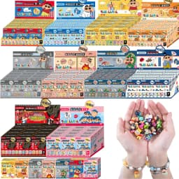 JANDOOM Crayon Shin-Chan Anime Figure Creative Peripheral Dinosaur Diary Baby Rice Grain Doll Model Blind Boxs Toy Birthday Gift