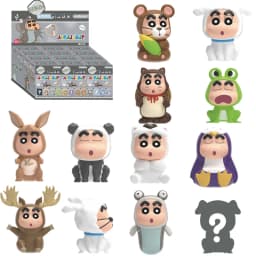 JANDOOM Crayon Shin-Chan Anime Figure Creative Peripheral Dinosaur Diary Baby Rice Grain Doll Model Blind Boxs Toy Birthday Gift
