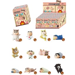 JANDOOM Crayon Shin-Chan Anime Figure Creative Peripheral Dinosaur Diary Baby Rice Grain Doll Model Blind Boxs Toy Birthday Gift