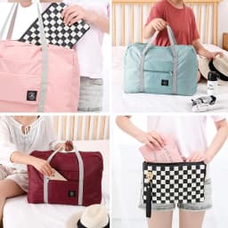 1 Set of Foldable Large Capacity Travel Luggage Bag, Expandable Fitness Bag, Sports Carry-On, Weekend Luggage Check-In