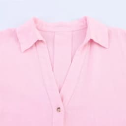 HipSeam Wide Sleeved Shirt Women Spring Asymmetric Hem Button Women's Shirts Simple Lady Johnny Collar Shirts & Blouses
