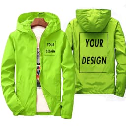 2025 Spring And Autumn Men windbreaker hooded fallow jacket Travel Camp Out Mountain Climbing zipper Men windbreaker jacket