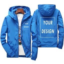 2025 Spring And Autumn Men windbreaker hooded fallow jacket Travel Camp Out Mountain Climbing zipper Men windbreaker jacket
