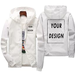 2025 Spring And Autumn Men windbreaker hooded fallow jacket Travel Camp Out Mountain Climbing zipper Men windbreaker jacket