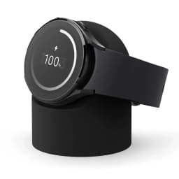 Compatible with Samsung Galaxy Watch 7 6 5 Charger Stand 40 44 46mm Galaxy Watch 5Pro Charger Silicone Stand Charging Base