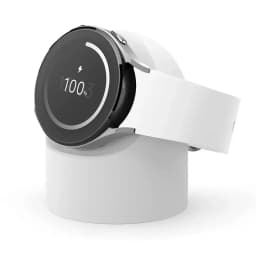 Compatible with Samsung Galaxy Watch 7 6 5 Charger Stand 40 44 46mm Galaxy Watch 5Pro Charger Silicone Stand Charging Base