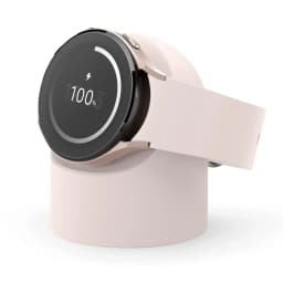 Compatible with Samsung Galaxy Watch 7 6 5 Charger Stand 40 44 46mm Galaxy Watch 5Pro Charger Silicone Stand Charging Base